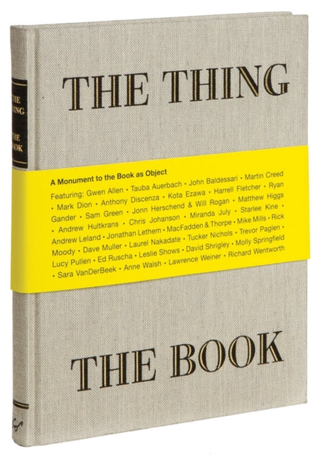 Book cover of: Thing The Book. By: Jonn Herschend