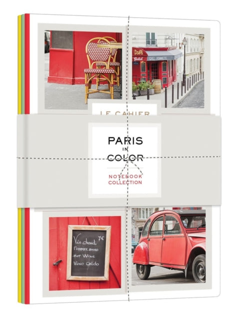 Book cover of: Paris in Color Notebook Collection