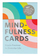 Mindfulness Cards 9781452168364 Rohan Gunatillake