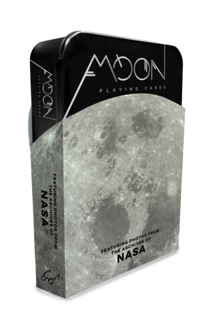 Moon Playing Cards, Featuring photos from the archives of NASA 9781452176840 Chronicle Books Staff