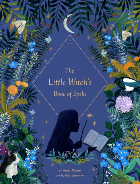 Book cover of: Little Witch's Book of Spells. By: Ariel Kusby