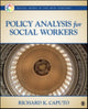 Book cover of: Policy Analysis for Social Workers