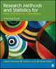 Book cover of: Research Methods and Statistics for Public and Nonprofit Administrators