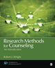 Book cover of: Research Methods for Counseling