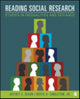 Book cover of: Reading Social Research. By: Jeffrey C. Dixon