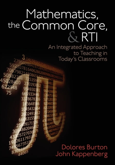 Book cover of: Mathematics, the Common Core, and RTI