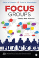 Book cover of: Focus Groups. By: David W. Stewart