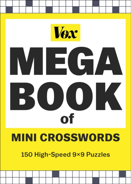 Book cover of: Vox Mega Book of Mini Crosswords. By: Vox.com