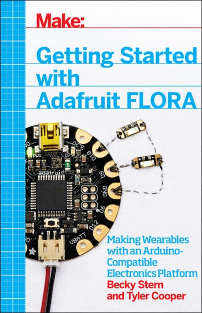 Book cover of: Getting Started with Adafruit FLORA