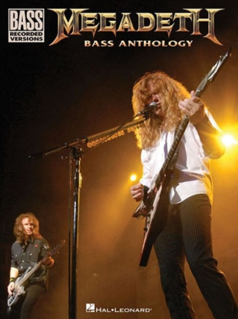 Book cover of: Megadeth Bass Anthology