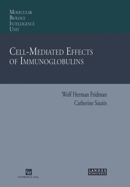 Book cover of: Cell-Mediated Effects of Immunoglobulins