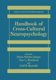 Book cover of: Handbook of Cross-Cultural Neuropsychology. By: Elaine Fletcher-Janzen