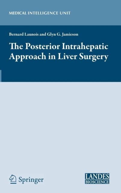 Book cover of: Posterior Intrahepatic Approach in Liver Surgery