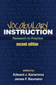 Book cover of: Vocabulary Instruction. By: Edward J. Kameenui