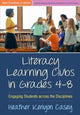 Book cover of: Literacy Learning Clubs in Grades 4-8. By: Heather Kenyon Casey