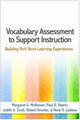 Book cover of: Vocabulary Assessment to Support Instruction. By: Margaret G. McKeown