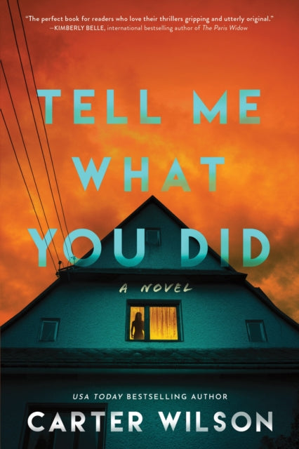Book cover of: Tell Me What You Did. By: Carter Wilson