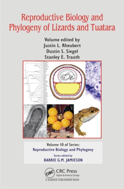 Book cover of: Reproductive Biology and Phylogeny of Lizards and Tuatara. By: Justin L. Rheubert