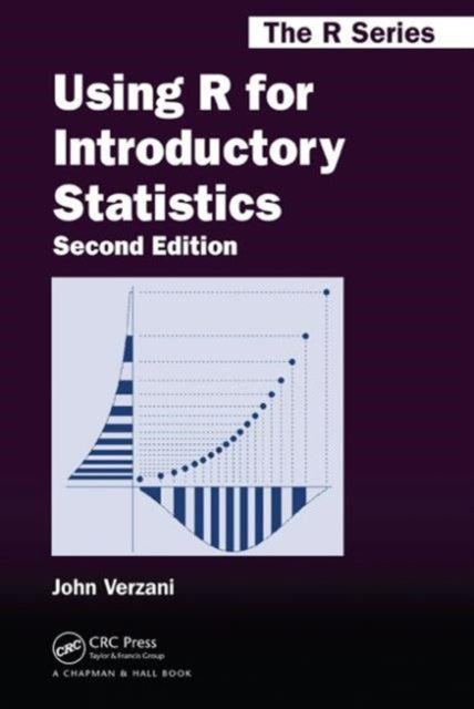 Book cover of: Using R for Introductory Statistics