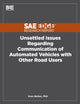 Book cover of: Unsettled Issues Regarding Communication of Automated Vehicles with Other Road Users. By: Sven Beiker