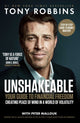 Book cover of: Unshakeable. By: Tony Robbins