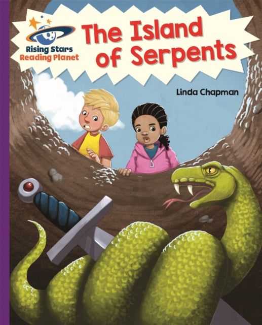 Book cover of: Reading Planet - The Island of Serpents  - Purple: Galaxy. By: Linda Chapman