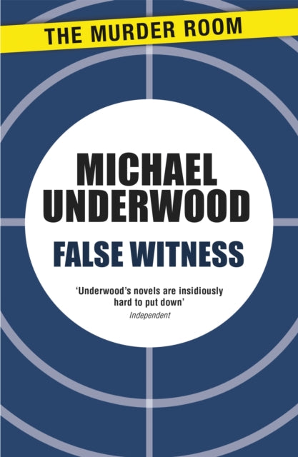 Book cover of: False Witness. By: Michael Underwood