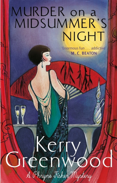 Book cover of: Murder on a Midsummer's Night. By: Kerry Greenwood