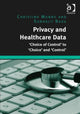 Book cover of: Privacy and Healthcare Data. By: Christina Munns