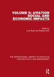 Book cover of: Aviation Social and Economic Impacts. By: Lucy Budd