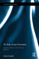 Book cover of: EU Rule of Law Promotion. By: Marko Kmezic