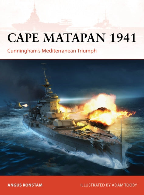 Book cover of: Cape Matapan 1941. By: Angus Konstam