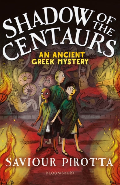 Book cover of: Shadow of the Centaurs: An Ancient Greek Mystery. By: Saviour Pirotta