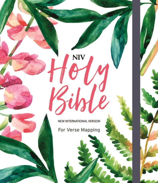NIV Bible for Journalling and Verse-Mapping, Floral 9781473680531 New International Version Staff