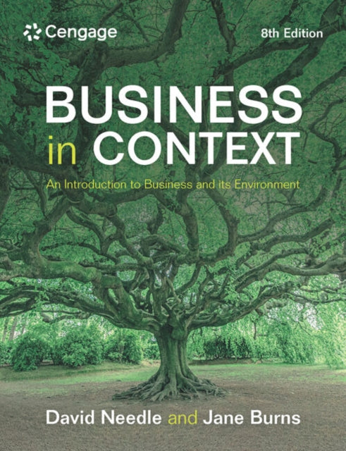 Book cover of: Business in Context. By: David Needle