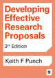 Book cover of: Developing Effective Research Proposals. By: Keith F. Punch