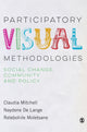Book cover of: Participatory Visual Methodologies. By: Claudia Mitchell