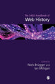 Book cover of: SAGE Handbook of Web History. By: Niels Brügger