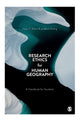Book cover of: Research Ethics for Human Geography. By: Helen F. Wilson