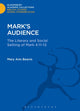Book cover of: Mark's Audience. By: Mary Ann Beavis