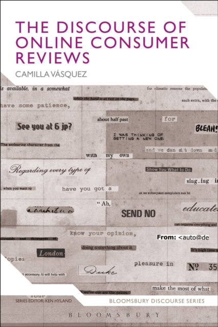 Book cover of: Discourse of Online Consumer Reviews. By: Camilla Vasquez