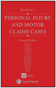 Book cover of: Bingham & Berrymans’ Personal Injury and Motor Claims Cases. By: Anthony Johnson