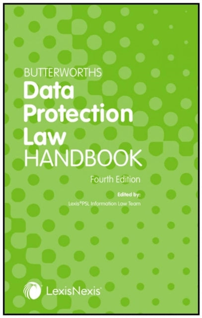 Book cover of: Butterworths Data Protection Law Handbook. By: Anthony Taylor