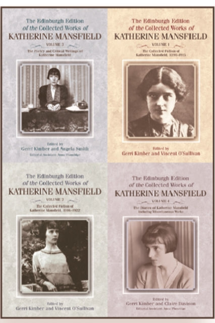 Book cover of: Edinburgh Edition of the Collected Works of Katherine Mansfield. By: Angela Smith