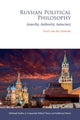 Book cover of: Russian Political Philosophy. By: Evert van der Zweerde
