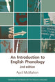 Book cover of: Introduction to English Phonology 2nd Edition. By: April McMahon