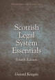 Book cover of: Scottish Legal System Essentials, 4th Edition. By: Gerard Keegan