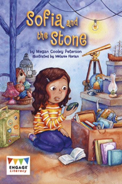 Book cover of: Sofia and the Stone. By: Megan Cooley Peterson