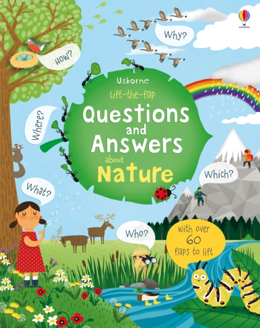 Book cover of: Lift-the-flap Questions and Answers about Nature. By: Katie Daynes