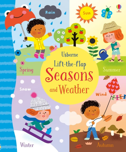 Book cover of: Lift-the-Flap Seasons and Weather. By: Holly BATHIE